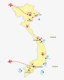 Vietnam Full Map Vector, HD Png Download, Free Download