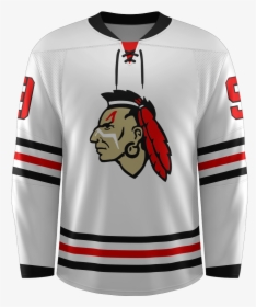 Prolook Tackle/twill "blackhawks - Customized Ice Hockey Jersey, HD Png Download, Free Download