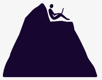 Corner Thewritersrock Typeinsidenorockblue - Silhouette, HD Png Download, Free Download