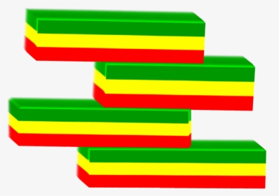 #blocks #cubes #tetris #vertjaunerouge #rasta #africa - Orange, HD Png Download, Free Download