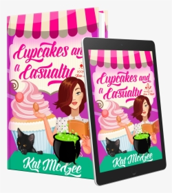 Cupcakes & A Casualty Ereader & Book Png - Flyer, Transparent Png, Free Download