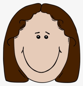Woman Svg Clip Arts - Cartoon Girl Face Transparent, HD Png Download, Free Download