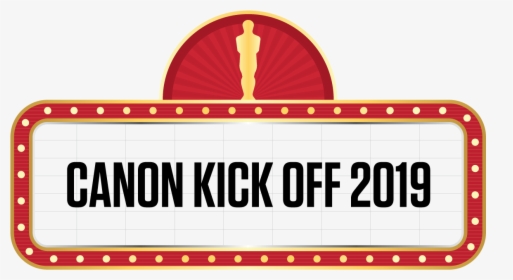 Illustration Of A Movie Marquee With Text "canon Kick - Gasket, HD Png Download, Free Download
