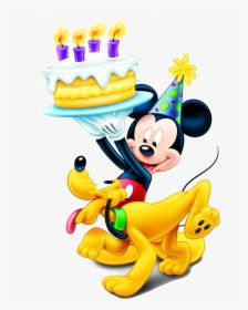 Birthday Mickey Mouse Background, HD Png Download, Free Download