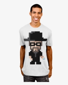 Heisenberg T-shirt - Black Shirt With Neon Design, HD Png Download, Free Download