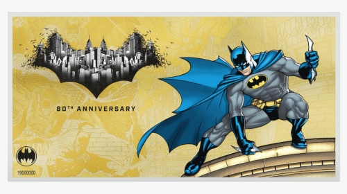 Ikniu619671 2 - Batman 80th Anniversary Niue, HD Png Download, Free Download
