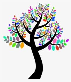 Plant,flower,leaf - Colorful Family Tree Png, Transparent Png, Free Download