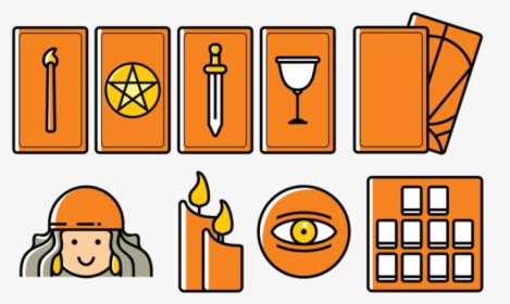 Vector Iconos De Tarot, HD Png Download, Free Download