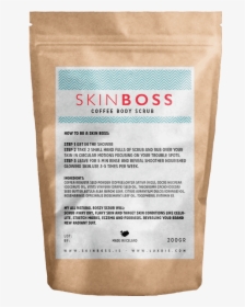 Skinboss Coffee Scrub - Coffee, HD Png Download, Free Download