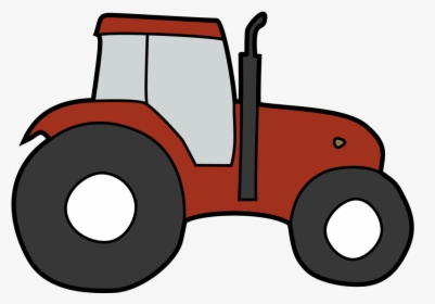 Tractor Vehicle Vector Clipart Image - Traktor Clipart, HD Png Download, Free Download