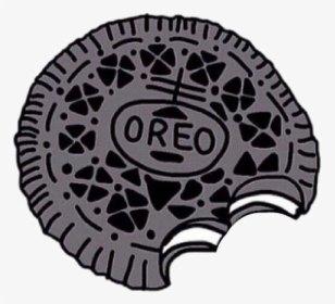 #oreo Follow Me In Twitter Tizianammzz #tumblr #oreo - Oreo Drawing Png, Transparent Png, Free Download