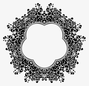 Line Art,flower,symmetry - Floral Design, HD Png Download, Free Download