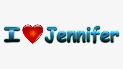 Jennifer Love Name Heart Design Png - Bittu Name, Transparent Png, Free Download