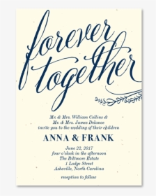Gorgeous Wedding Invitations - Calligraphy, HD Png Download, Free Download
