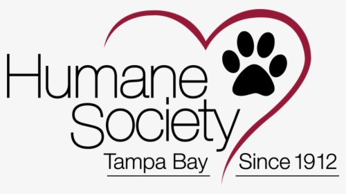 2018 Hstblogo Vertical Blackred - Humane Society Of Tampa Bay, HD Png Download, Free Download