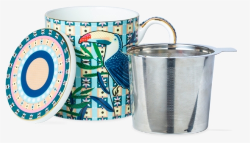 Zoo Brews Mug With Infuser Toucan - Cup, HD Png Download, Free Download