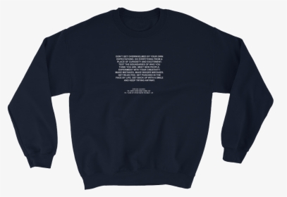 Note 1 To Self 1 Reversed - Crew Neck, HD Png Download, Free Download