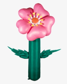 Inflatable Flower Single Stem Pink - Camellia Sasanqua, HD Png Download, Free Download