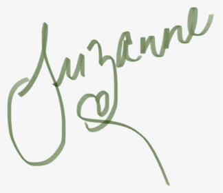 Suzanne Signature Png - Calligraphy, Transparent Png, Free Download