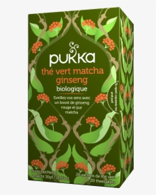 Image Of Thé Vert Matcha Ginseng - Pukka Tea Ginseng Matcha Green, HD Png Download, Free Download