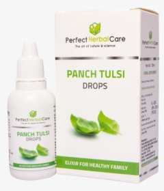 Picture - Perfect Herbal Care Panch Tulsi Drops, HD Png Download, Free Download