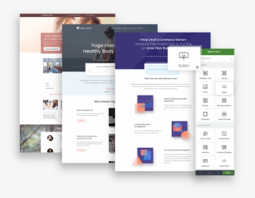 Thrive Architect Landing Pages, HD Png Download, Free Download