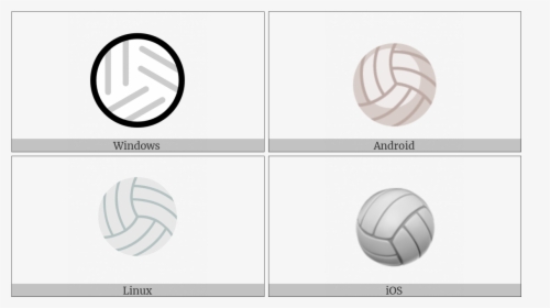 Volleyball On Various Operating Systems - Volleyball, HD Png Download, Free Download
