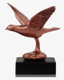 Metal Figure Flying Pigeon 11,0cm - Bronze Sculpture, HD Png Download, Free Download