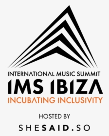 Ims Ibiza Logo With Shesaidso - Triangle, HD Png Download, Free Download
