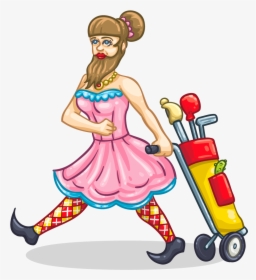 Bearded Lady Clipart Png , Png Download - Bearded Lady Clipart Png, Transparent Png, Free Download