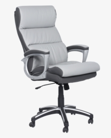 Office Chair - Сив Офис Стол, HD Png Download, Free Download
