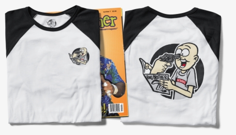 Big Brother Skateboard Magazine T Shirts , Hd Wallpaper - Big Brother Mag Shirt, HD Png Download, Free Download