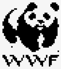 Logo Pixel Art Wwf, HD Png Download, Free Download