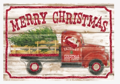 Punch Studio Christmas Cards Truck, HD Png Download, Free Download