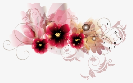 Floral Design Flower Bouquet Cut Flowers Vector Floral - Floral Design, HD Png Download, Free Download