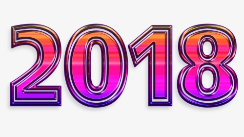 Digital Universe 3d Hd Wallpapers 2018 Image - Purple Happy New Year 2018, HD Png Download, Free Download