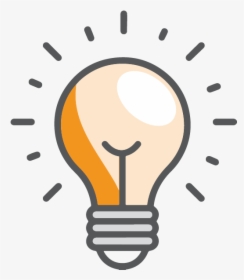 Transparent Background Lightbulb Icon, HD Png Download, Free Download