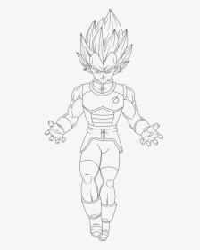Majin Buu Goku Vegeta Frieza Drawing - Goku Vs Majin Boo Para Colorear, HD  Png Download - kindpng