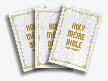 Holy Méme Bible Gift Bundle "     Data Rimg="lazy"  - Cross-stitch, HD Png Download, Free Download