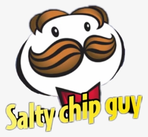 #freetoedit #salty #chip #guy #pringles #off-brand - Logo Quiz Pringles Logo, HD Png Download, Free Download