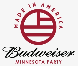 Budweiser Made In America Logo - Circle, HD Png Download, Free Download