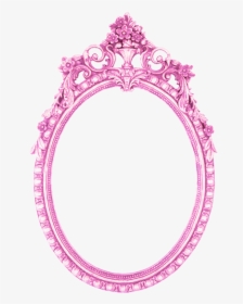Pink Mirror Frame Png, Transparent Png, Free Download