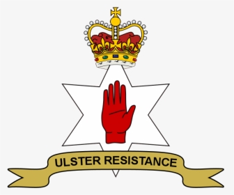 Emblem Of The Ulster Resistance - Northern Ireland Hand Of Ulster, HD Png Download, Free Download