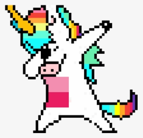 Easy Pixel Art Unicorn, HD Png Download, Free Download