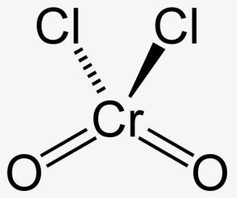 Chromyl Chloride 2d - Chromyl Chloride Chemical Structure, HD Png Download, Free Download