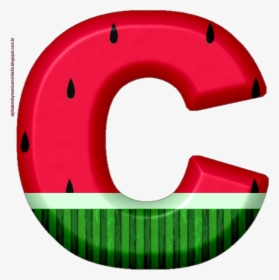 0 Watermelon Alphabet U, HD Png Download, Free Download