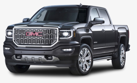 Black Gmc Sierra Denali Car Png Image - Gmc Sierra 2016 Precio, Transparent Png, Free Download