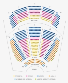 Pioneer Center For The Performing Arts - Pioneer Center Seating Chart, HD Png Download, Free Download