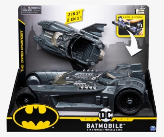 Transforming Batmobile & Batboat 4” Vehicle - Batman Symbol, HD Png Download, Free Download