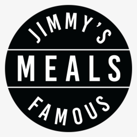 Logo Black Mirror Design - Jimmys Famous Meals Logo, HD Png Download, Free Download